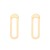 occidental style brief geometry stainless steel ear stud  personality samll cat butterfly love Earring