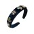  occidental style retro diamond flowers Headband woman velvet temperament Headband