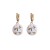 occidental style summer earrings Alloy enamel Earring fashion geometry lovely samll high earring