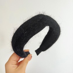 new color all-Purpose temperament velvet width Headband Winter Headband