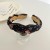 brief high print Cloth twisted Headband autumn new