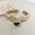 brief high print Cloth twisted Headband autumn new