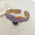 brief high print Cloth twisted Headband autumn new
