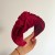 occidental style Autumn and Winter new brief pure color gold velvet width medium Headband samll Headband woman