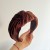 occidental style Autumn and Winter new brief pure color gold velvet width medium Headband samll Headband woman