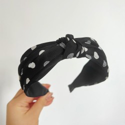 Korea big retro color Headband wind high new Headband woman