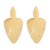 E occidental style fashion Metal pendant earrings  personality exaggerating leaves pattern geometry Earring woman