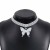 occidental style trend fully-jewelled butterfly pendant necklace  retro elegant more row claw chain clavicle cha