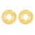 E occidental style retro exaggerating big circle earrings  creative Alloy Irregular geometry wind Earring