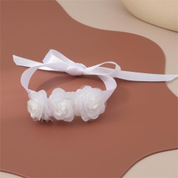  occidental style bride flower small fresh Pearl Cloth ribbon wedding