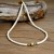 occidental style retro handmade beads necklace woman samll color chain