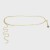  Rhinestone chain   trend personality Double layer love chain woman body chian