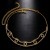 occidental style Rhinestone chain  fashion brief temperament Double layer circle necklace woman necklace