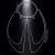  chain  brief all-Purpose multilayer drop chain  Rhinestone chainbody chain