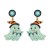  occidental style creative cartoon lovely samll beads Alloy earrings personality Earring