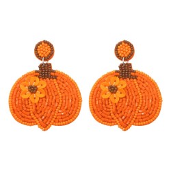 occidental style creative Cloth beads earrings woman ethnic style handmade ear..