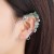  Earring occidental style retro flowers rose tassel Ear clip