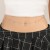 occidental style fashion personality diamond chain brief Rhinestone tassel chain geometry chain