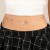 occidental style fashion personality diamond chain brief Rhinestone tassel chain geometry chain