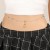 occidental style fashion personality diamond chain brief Rhinestone tassel chain geometry chain