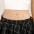 occidental style fashion personality diamond chain brief Rhinestone tassel chain geometry chain