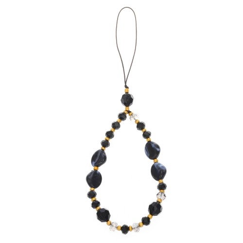 occidental styleins ethnic style fashion geometry beadsdiy crystal flowers chain hanging ornaments