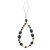 occidental styleins ethnic style fashion geometry beadsdiy crystal flowers chain hanging ornaments