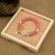 Chinese style flower  medium beads bracelet Pearl rope