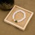 Chinese style flower  medium beads bracelet Pearl rope