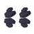 occidental style Alloy exaggerating earrings woman multilayer Irregular Metal wind Earring brief personality ea
