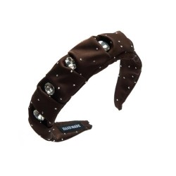 Starry Rhinestone Headband woman fashion brief Cloth width Headband all-Purpos..