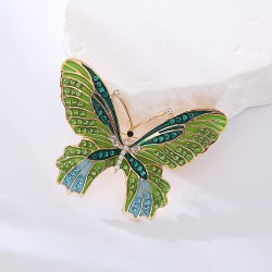 occidental style new brooch fully-jewelled crystal color high temperament butt..