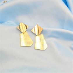 Japan and Korea fresh sweet style new fashion personality Earring Snake skin p..