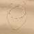  occidental style new Zodiac Alloy pendant fashion woman necklace set zircon butterfly woman