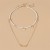  occidental style new Zodiac Alloy pendant fashion woman necklace set zircon butterfly woman