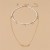  occidental style new Zodiac Alloy pendant fashion woman necklace set zircon butterfly woman