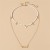  occidental style new Zodiac Alloy pendant fashion woman necklace set zircon butterfly woman