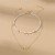  occidental style new Zodiac Alloy pendant fashion woman necklace set zircon butterfly woman