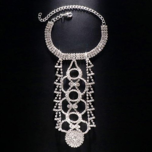 new bride Rhinestone bracelet  occidental style fashion hollow brilliant bracelet racelet