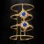new multilayer blue Rhinestone bangle  occidental style fashion zircon opening racelet