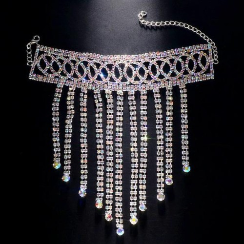 occidental style diamond tassel bracelet  fashion personality more hollow Round woman racelet