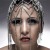  lady Rhinestone  trend personality tassel head hair chain