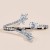  lady zircon bangle  bride wedding opening chain  lady bracelet