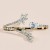  lady zircon bangle  bride wedding opening chain  lady bracelet