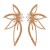 summer occidental style Earring exaggerating flowers fully-jewelled ear stud diamond personality butterfly ea