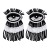 personality ethnic style handmade beads surface crystal beads eyes tassel ear stud fashion temperament earr