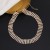 occidental style fashion  Rhinestone claw chain necklace row fully-jewelled brilliant short chain chain woman