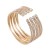   diamond steel wire width opening more row big bangle