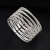   diamond steel wire width opening more row big bangle