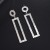 new  Rhinestone earrings ear stud fully-jewelled brief square Earring stage watch-face EarringE